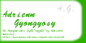 adrienn gyongyosy business card